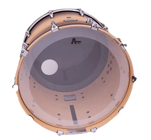 עור לבס ";22 (פנימי) No Overtone 1Ply Clear מסדרת PROFLEX1 מבית ATTACK