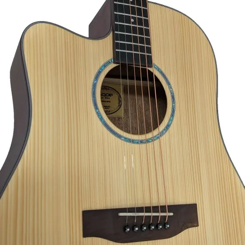 גיטרה אקוסטית שמאלית SQOE ED60C-HL