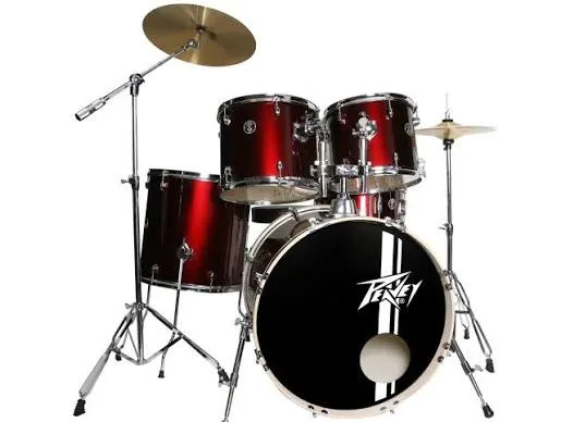 מערכת תופים Peavey סט 5 חלקים אדום