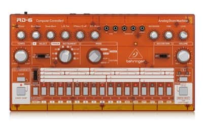 מכונת תופים בצבע כתום RD-6-TG Behringer TK