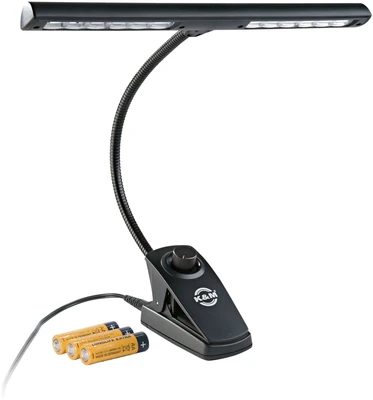 תאורה עצמתית לעמוד תווים הכוללת דימר 12295 Konig & Meyer SH.