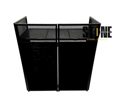 עמדת די ג’יי ממתכת כולל נרתיק מרופד STONE DJB 06