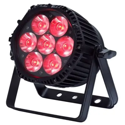 פנס תומס לד מוגן מיים 7*12Watt RGBW