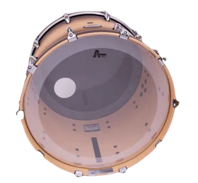 עור לבס "22 (פנימי) No Overtone 1Ply Clear מסדרת PROFLEX1 מבית ATTACK