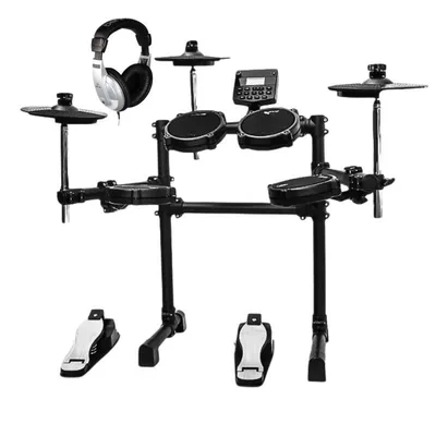 תופים אלקטרוניים כולל בלוטות H7 World Drummers ואוזניות Behringer