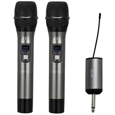 זוג מיקרופונים אלחוטיים HAYMER UH2