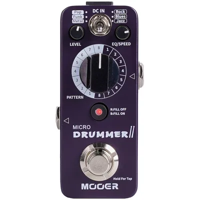 אפקט מכונת תופים Micro Drummer | Mooer | MDM2