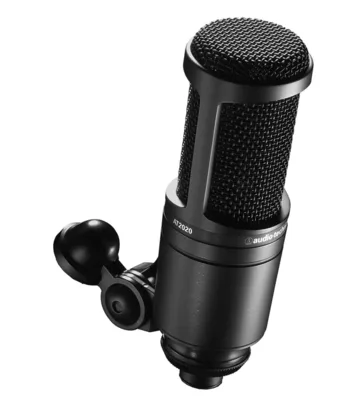 מיקרופון קונדנסר אולפני Audio Technica AT2020