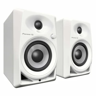 זוג מוניטורים 4” Pioneer DM-40 CLASS D לבן